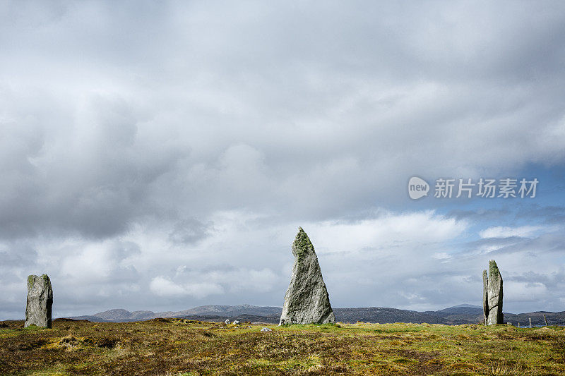 Callanish II站立的石头，路易斯岛